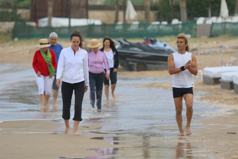 Edde Sands Walk on the Beach